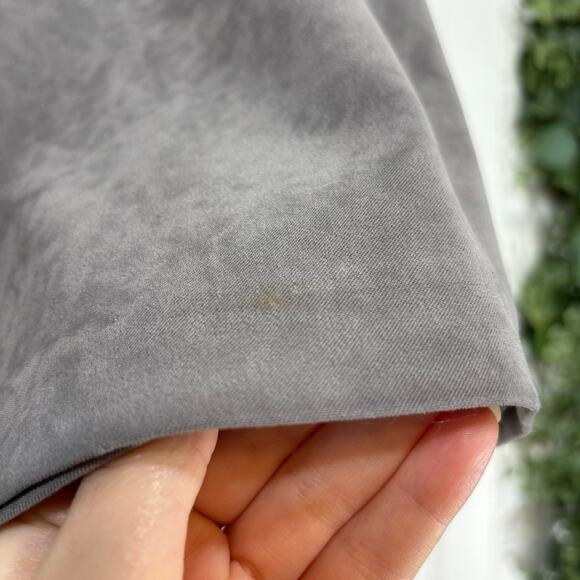 Vintage Dawn Joy Gray Suede Suit Skirt‎ Set size 10 Retro Work Business School - Picture 12 of 14